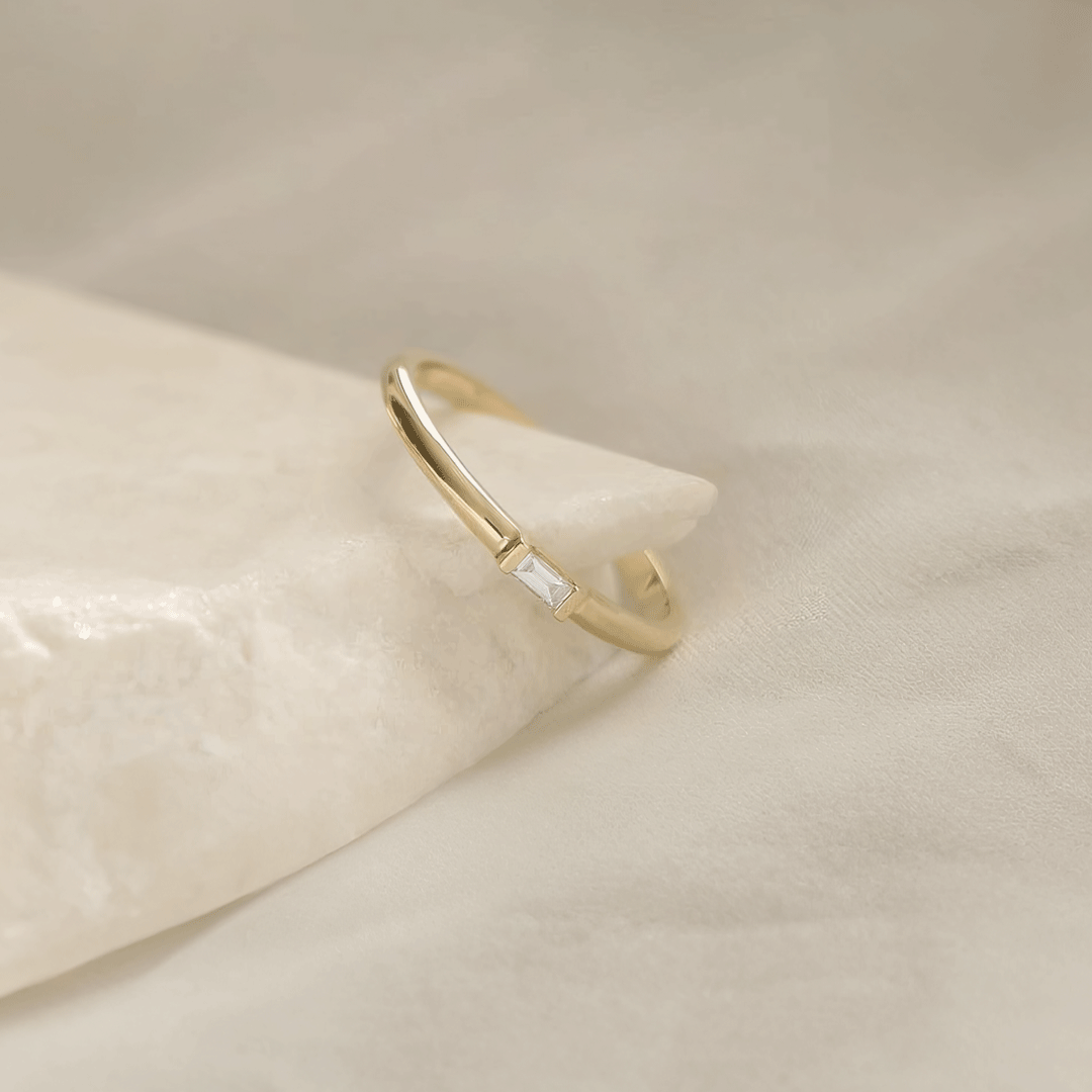 Anillo Baguette