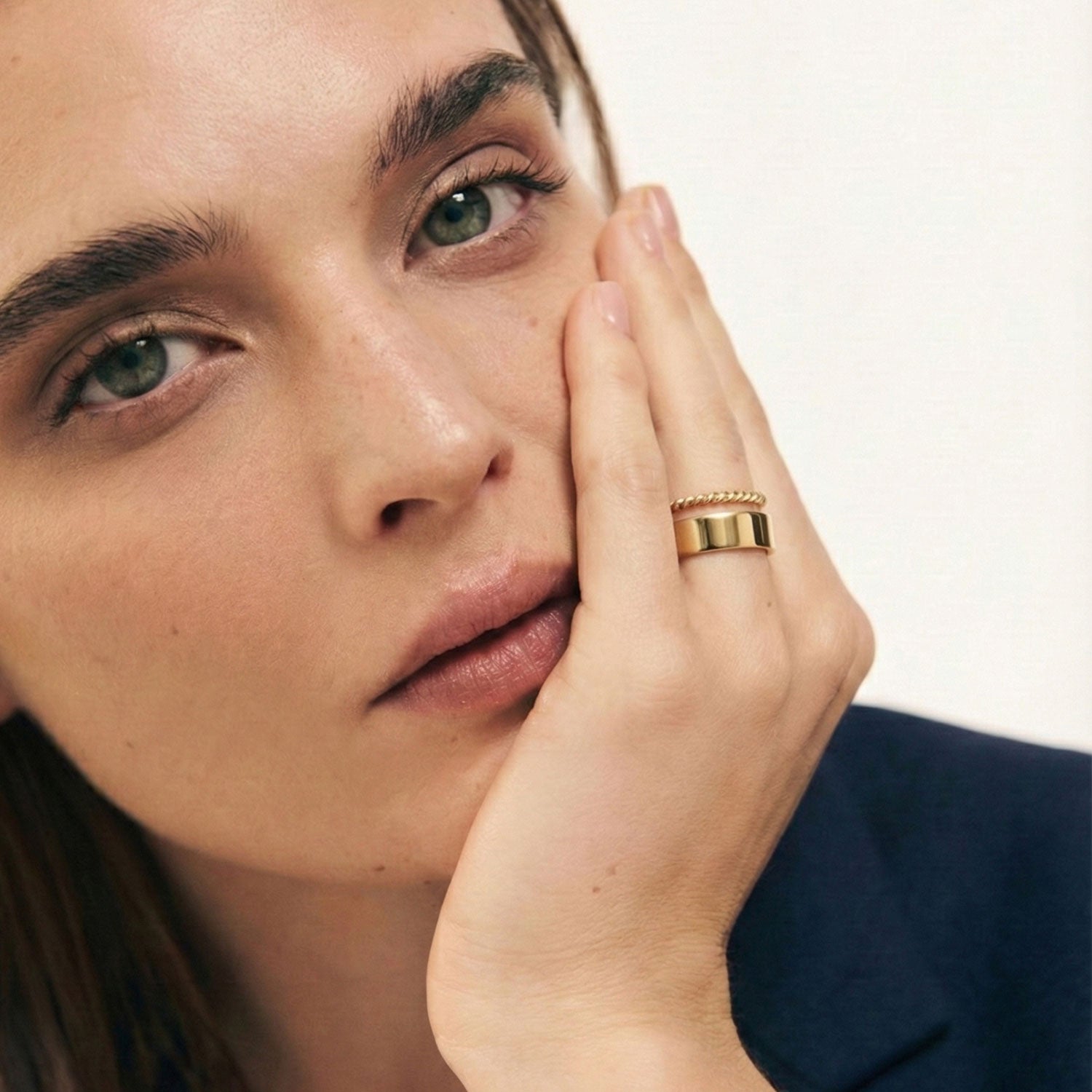 Anillo Grueso + Anillo Espiralado