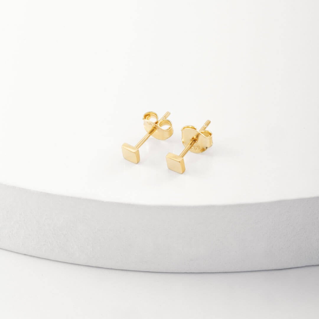 Aretes Esfera + Aretes Cuadrado