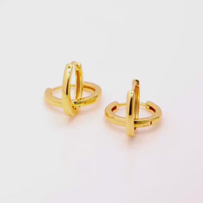 Aretes Hoops Duo
