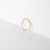 anillo plata oro 18k